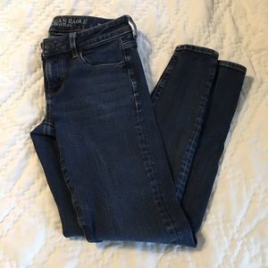 American Eagle super stretch.
